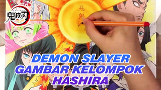 Mugen Train, Pergilah! Gambar Kelompok Hashira | Demon Slayer