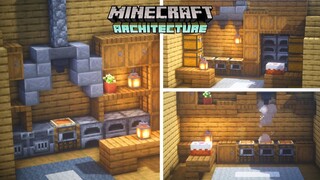 🔨 Minecraft Architecture: 5 Kitchen Designs!