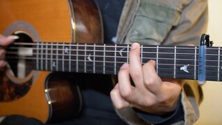 "Fingerstyle" has played guitar for 13 years, and today I finally learned "The Lonely Brave"!