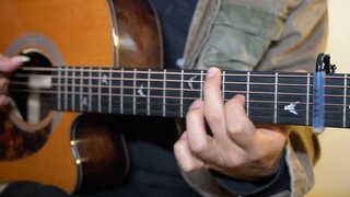 "Fingerstyle" telah bermain gitar selama 13 tahun, dan hari ini saya akhirnya belajar "The Lonely Br