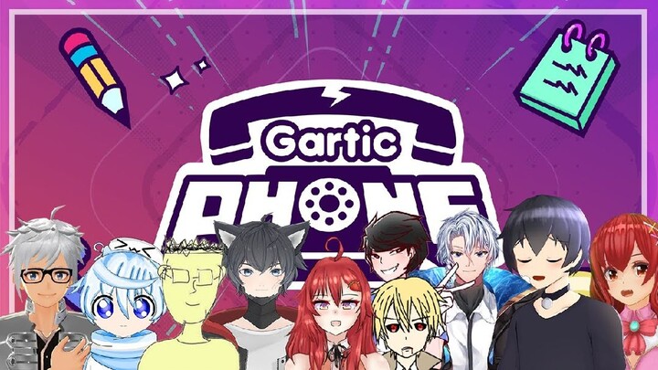 PHVTubers + Gartic Phone = Hehe