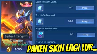 PANEN SKIN RONDE KE 2! GUE KIRIMKAN SKIN LEGEND KE ID AKUN KALIAN