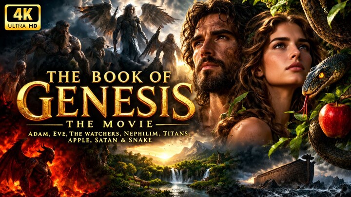 The book of Genesis - the Movie 2026 ADAM, EVE, THE WATCHERS, NEPHILIM, TITANS, APPLE, SATAN & SNAKE