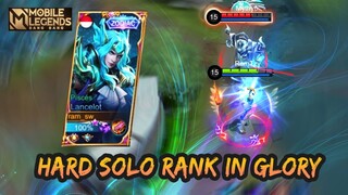 HARD SOLO RANK LANCELOT KENA TROLL TOP GLOBAL SUN GUA | LANCELOT GAMEPLAY #156 | MOBILE LEGENDS