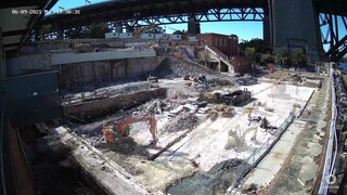 Icon Construction, Olympic Pool, Time lapse   December 2021