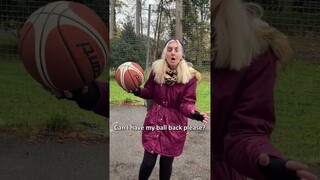 The ball hit her in the face! | Reaction World Shorts