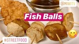 Fish Balls - Cooking Filipino Street Foods At Home With Chicken Nuggets and Fishball Sauce