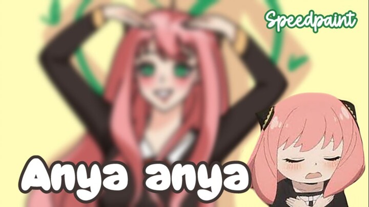 Dijadikan Dewasa pun tetap Kawaii ♥ |  Speedpaint Anya