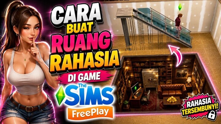 BUAT YANG MAU BIKIN RUANGAN PRIBADI BISA NIH 🤫 | THE SIMS FREEPLAY