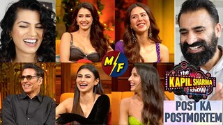 KAPIL SHARMA SHOW - Post Ka PostMortem | Akshay Kumar, Disha Patani, Nora Fatehi, Mouni Roy REACTION