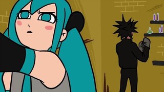 【الفيديو الموسيقي الروسي الداكن الساخر】King's Fun & Miku - فيلم الرسوم المتحركة القصير Король и Шут 