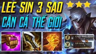 (ĐTCL) LEE SIN 3 SAO 6 CHIẾN BINH RỒNG 6 LÔI LONG SÚT LIÊN TỤC VỚI NGUYÊN TỐ LUÂN CỰC LỖI MÙA 7.5!