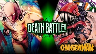 Chainsaw Man (Denji) Vs Saitama Serious Mode!! Mugen Battle Characters