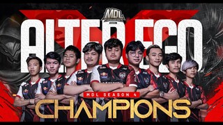ALTER EGO X CHAMPIONS MDL SEASON 4