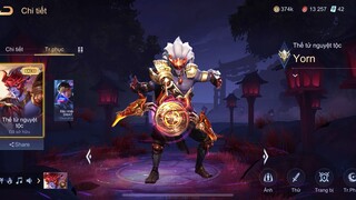 Liên Quân Mobile - Review Skin Yorn Thế Tử Nguyệt Tộc