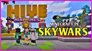 Mnecraft Bedrock Edition | The Hive Skywars (TAGALOG)