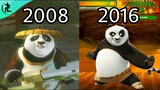 Kung Fu Panda Game Evolution [2008-2016]