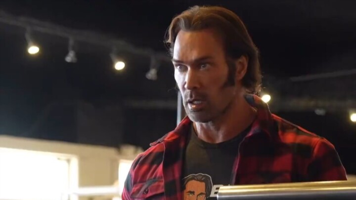 Powerful Handsome Man Workouts