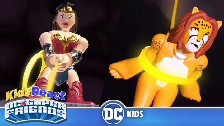 Kids React: DC Super Friends | Batcave Goes Dark | @DC Kids