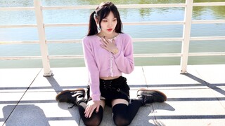 พี่สาวบอกว่าสีม่วงมีเสน่ห์มาก~ ตอนฝึกทหาร ฉันก็เต้นในมหาวิทยาลัย เยี่ยมไปเลย! [White Sugar] ช็อตเดีย