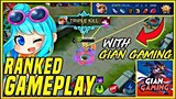 Aggressive Fanny RANKED GAMEPLAY | with Gian Gaming | MLBB