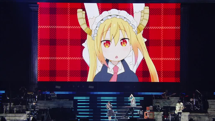 Phiên bản trực tiếp của Dragon Maid OP Aozora Nobuhiro của Kobayashi