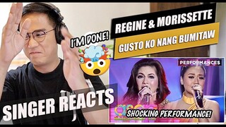 Morissette Amon and Regine Velasquez - Gusto Ko Nang Bumitaw | SINGER REACTION