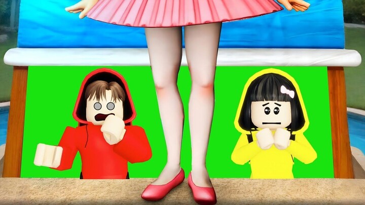 Yuta, Mio Dan Baby Celine Membuat Jembatan Untuk Bisa Kabur Dari Brainrot  ROBLO