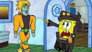 [SpongeBob] Dùng tờ giấy thổi ra khúc kết liễu của Star Platinum