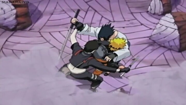 Naruto and Sakura meet Sasuke for the 1st time after Time Skip. New Team 7 vs Sasuke [HD] (ENG SUB)
