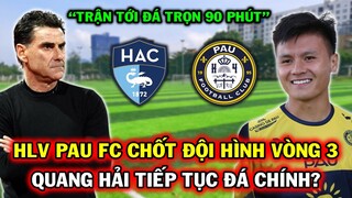 Tin Nóng Quang Hải Pau FC: Trước Trận Vòng 3 Ligue 2, HLV Tholot Chốt Suất Đá Chính Của Quang Hải