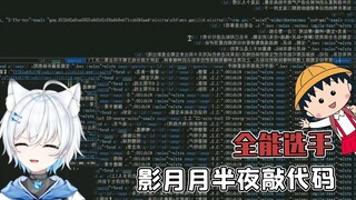 影月月除了攻略还会敲代码？师傅你究竟是干什么工作的！