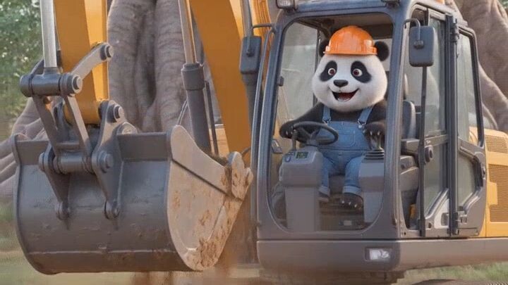 🐼✨ When the Crystal Coco Seed Glows! Magic Tree Library Panda Adventure 🌳