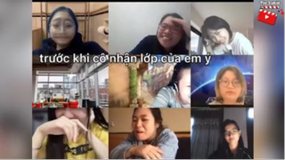 Mở máy chuẩn bị dạy online, cô giáo 'CƯỜI MUỐN NỘI THƯƠNG' khi nhìn lên màn hình