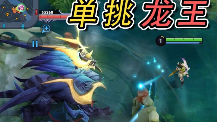 Level 1 Yao, no gear, soloing the Storm Dragon King!