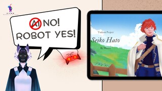 AI? Robot Ini Gambar vtuber Untuk Belajar Jadi Lebih Manusiawi [Seiko Hato - Tsukimi Project]