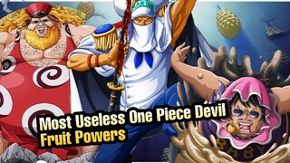 TOP5 WLANG KWENTANG MGA DEVILFRUIT SA ONEPIECE