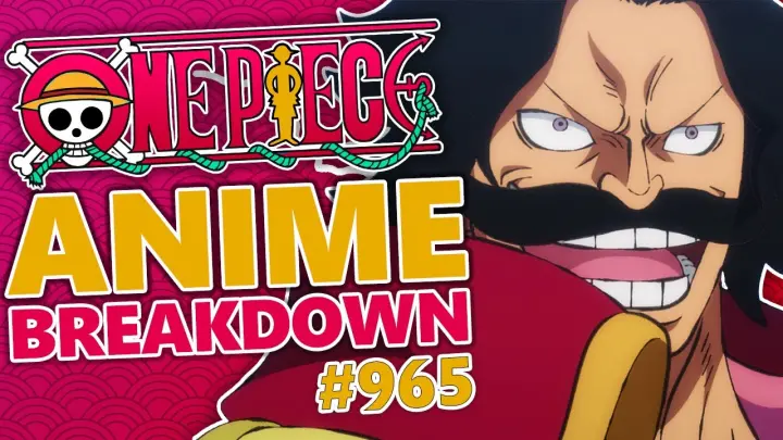 Gol D Roger Appears One Piece Episode 965 Breakdown Bilibili