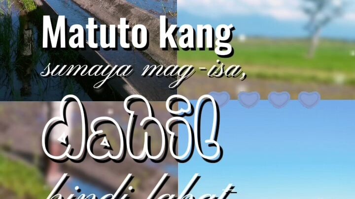 matutong sumaya mag isa