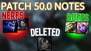 Patch Notes Parody - Patch 50.0 - All Changes | League of Legends