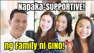 GINO's Dad and Sister Interview (Sir Gunn/Alex Roque) before and after the Big Night! 💛