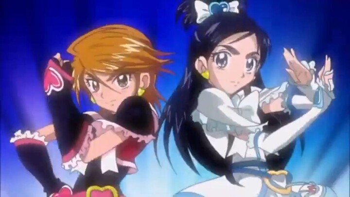 五色の戦士プリキュアたち