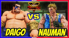 SFV CE💥 Daigo (E.Honda) VS Nauman (Luke)💥Messatsu💥