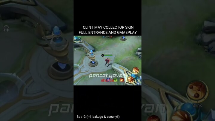 Upcoming skin Collector Clint Crimson Blast