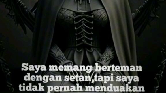 Berteman dengan setan