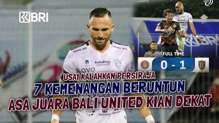 BALI UNITED BUKUKAN REKOR 7 KEMENANGAN BERUNTUN, USAI KALAHKLAN PERSIRAJA