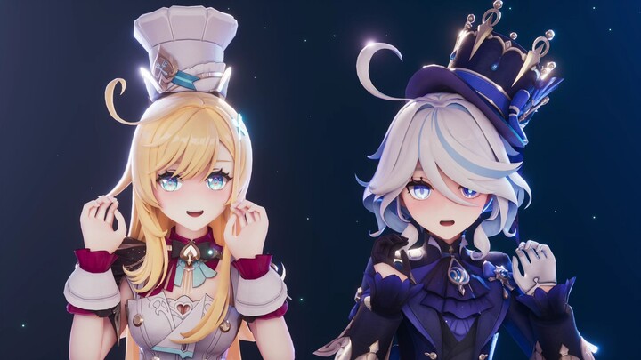 The same style of hair stickers~