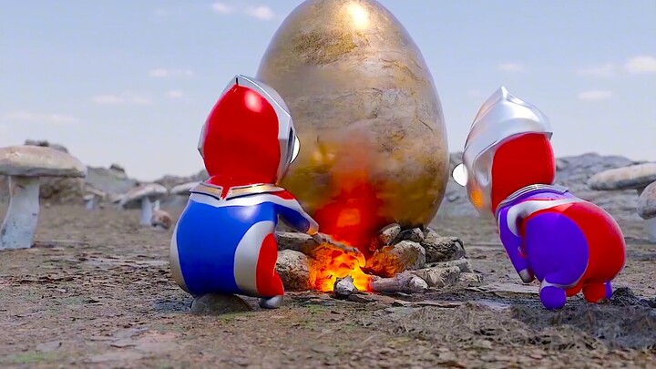 Who would have thought Godzilla and Ultraman Tiga have become a couple!