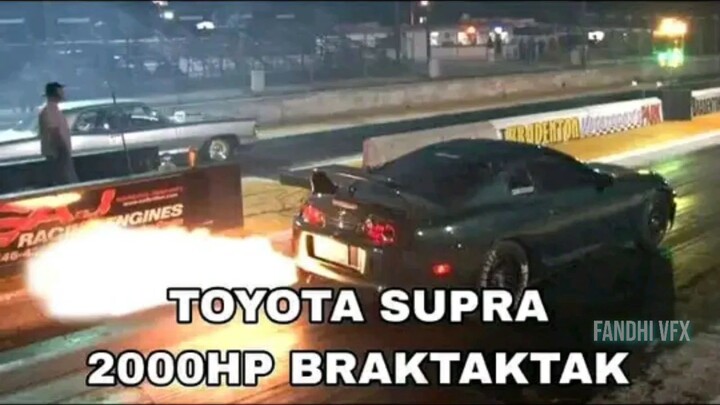 Toyota Supra 2000hp braktaktaktak