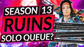 "NEW SEASON 13 is THE END of APEX" - The RANKED REWORK is Actually GOOD NEWS - Apex Legends Guide